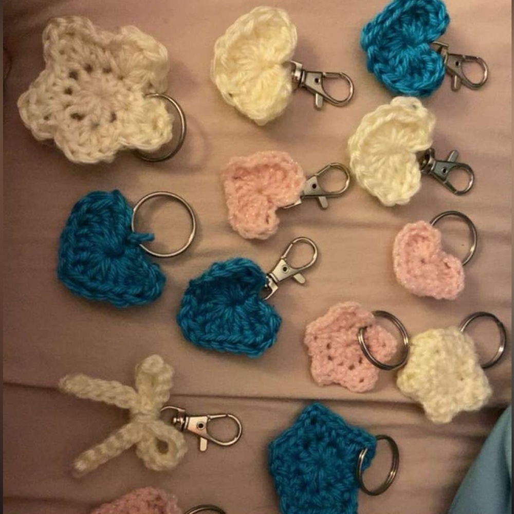 Handmade Crochet keychains